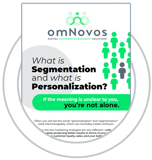 Infographic - Segmentation vs Personalization